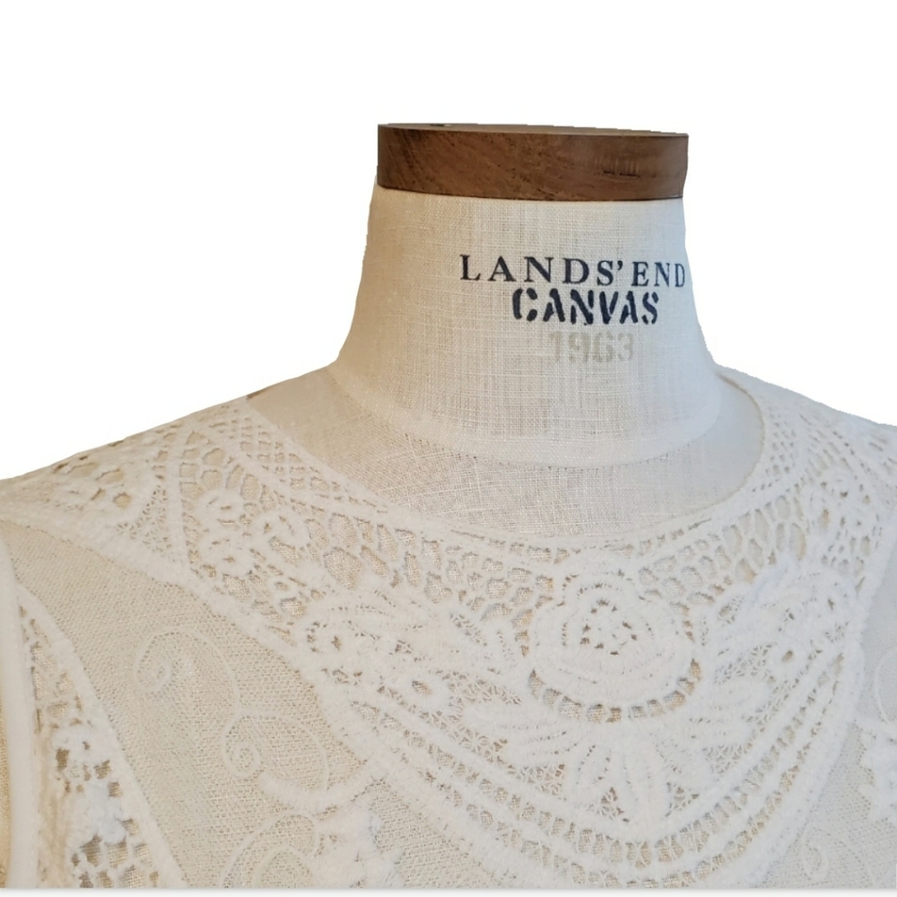 Dreamy White Elegant Boho Lace Dress